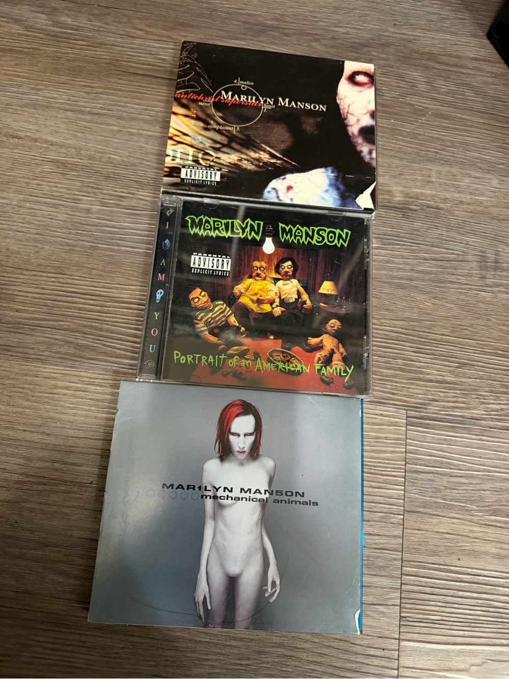 Marilyn Manson CD Collection of 3